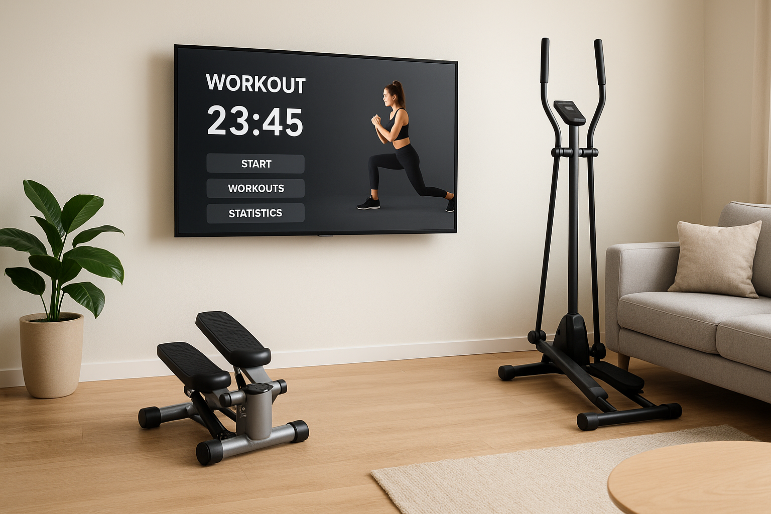 Best cardio machines for small spaces: stay fit at home