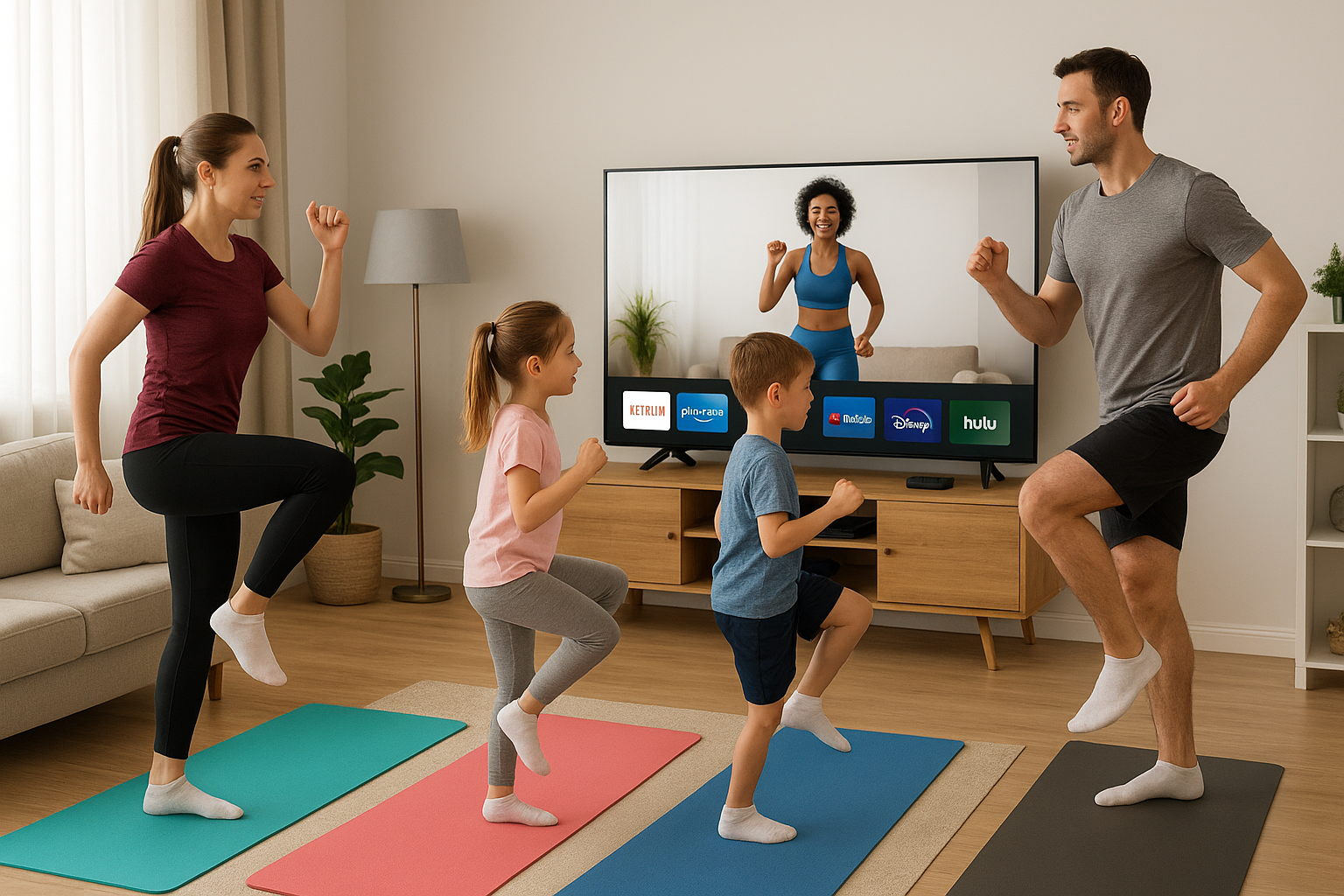 Top 5 fitness apps for smart TVs: enhance your workouts at home